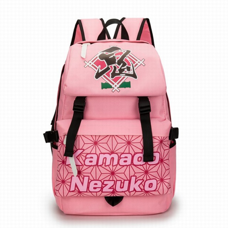 Demon Slayer Kimets Pink Backpack school bag