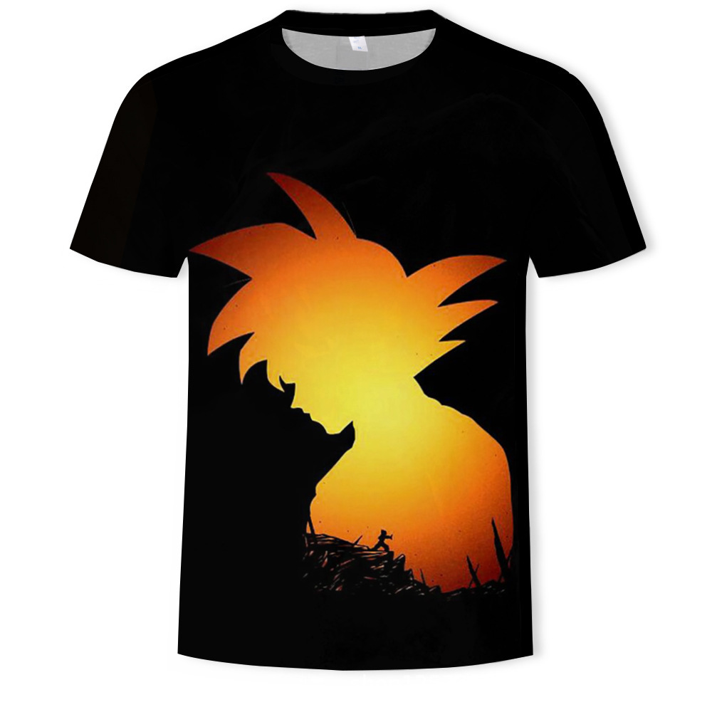 dragon ball anime 3d printed tshirt 2xs to 4xl