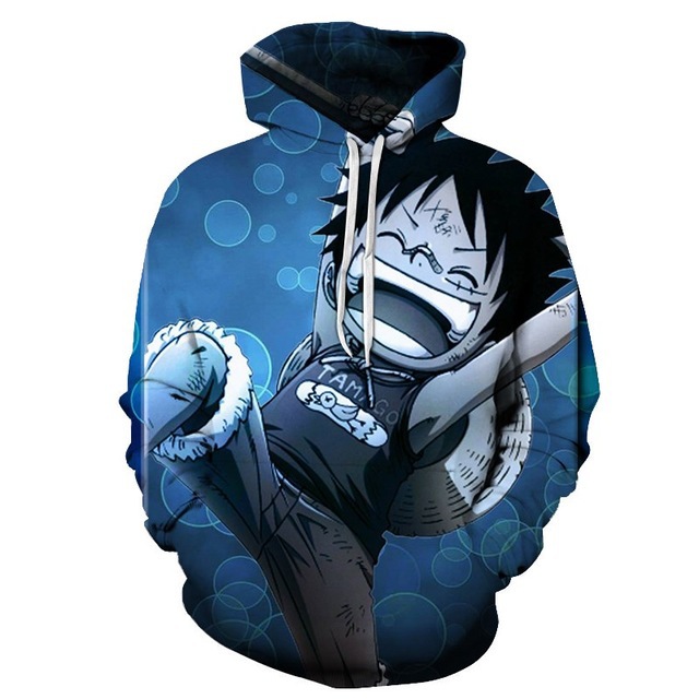 one piece anime 3d printed hoodie 2xs to 4xl