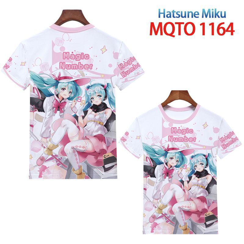 miku hatsune anime 3d printed tshirt 2xs to 4xl