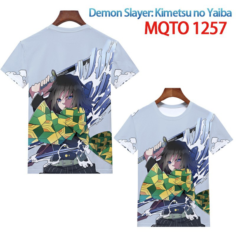 demon slayer anime 3d printed tshirt 2xs to 4xl