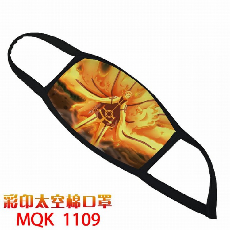 Naruto Color printing Space cotton Masks price for 5 pcs MQK1109