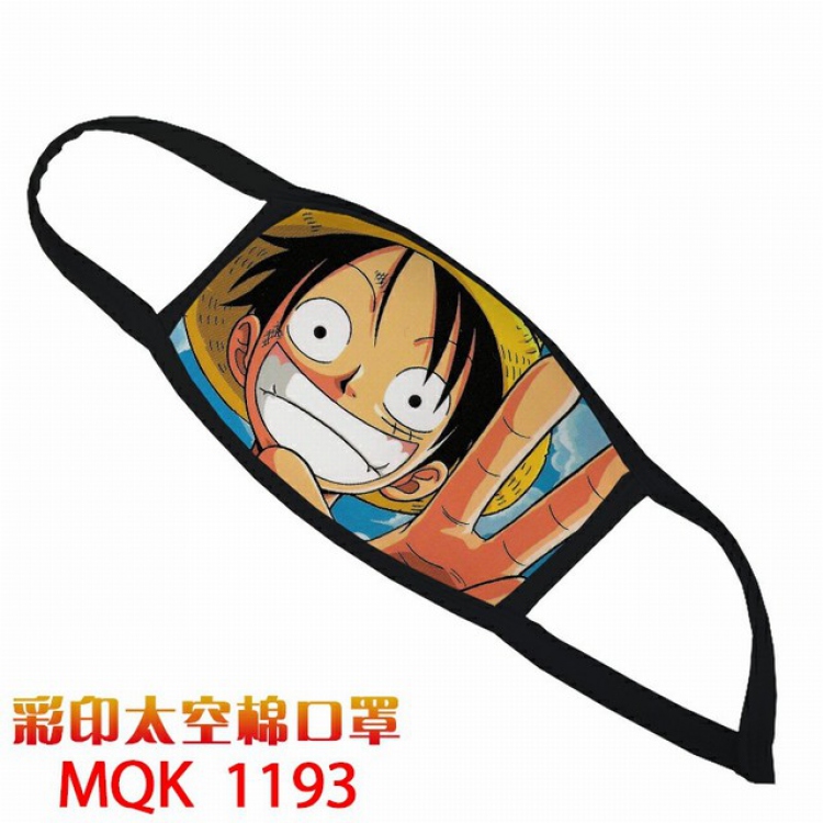 One Piece Color printing Space cotton Masks price for 5 pcs MQK1193
