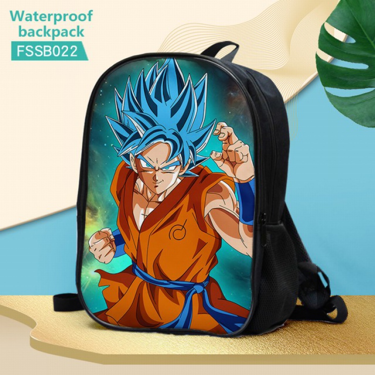Dragon Ball Waterproof Backpack 30X17X40CM 0.5KG-FSSB03122
