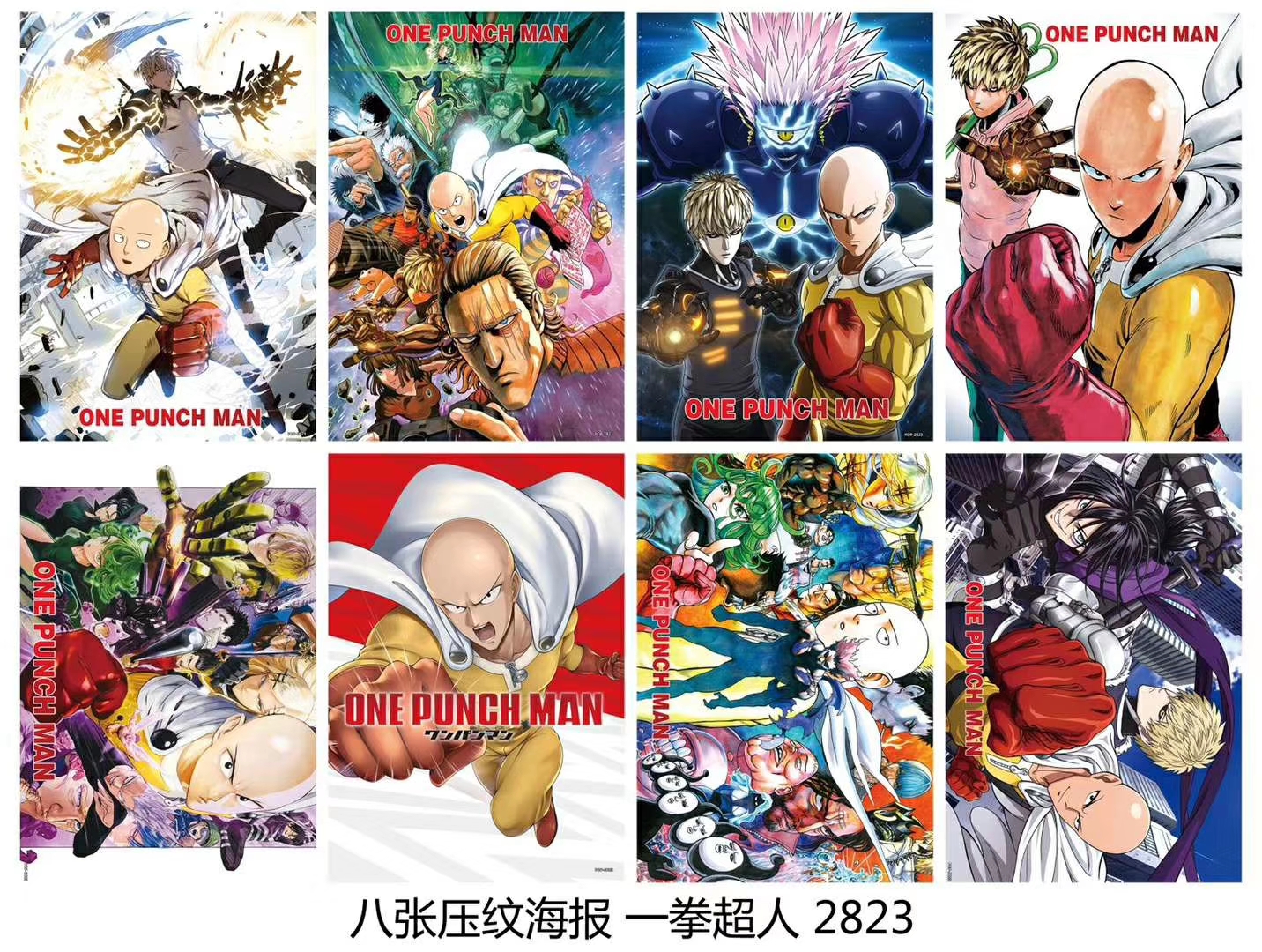 one punch man anime posters
