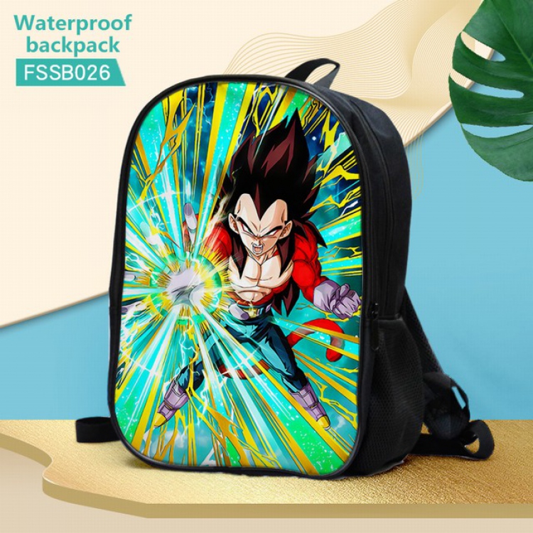 Dragon Ball Waterproof Backpack 30X17X40CM 0.5KG-FSSB03126