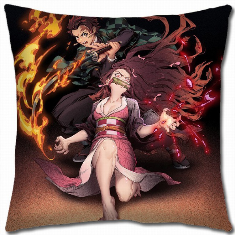 Demon Slayer Kimets Double-sided full color pillow cushion 45X45CM G4-129