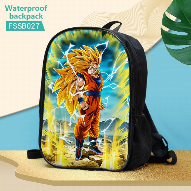 Dragon Ball Waterproof Backpack 30X17X40CM 0.5KG-FSSB03127