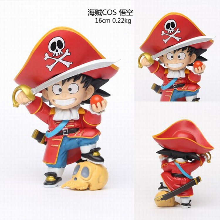 One Piece Cos Son Goku Bagged Figure Decoration Model 16CM 0.22KG a box of 100 sets