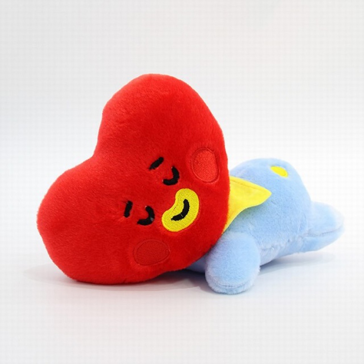 BTS Hearts Plush Doll Pillow Pillow 20CM 0.12KG