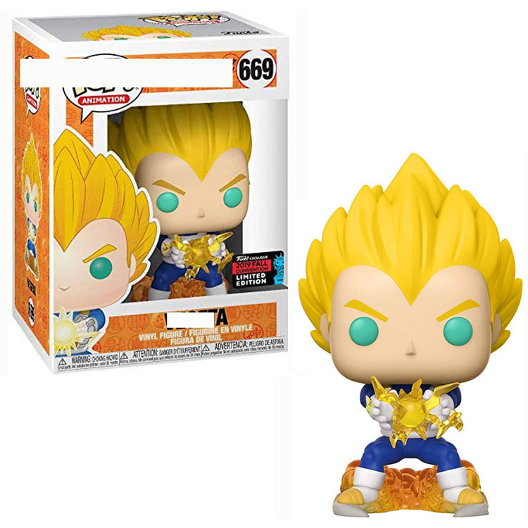 Funko POP 669 Dragon Ball Vegeta anime figure