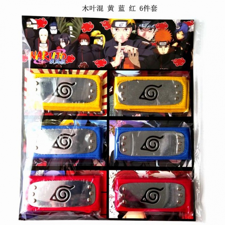 Naruto Headband Six-piece set