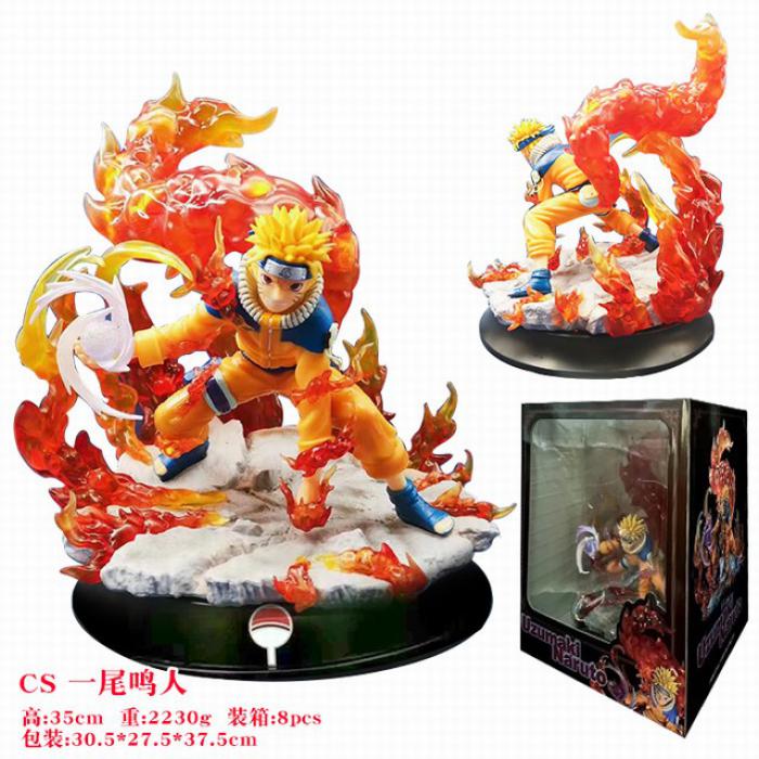 Naruto CS Uzumaki Naruto Boxed Figure Decoration Model 35CM 2.23KG a box of 8