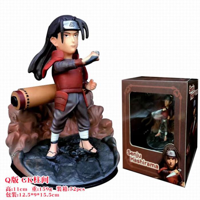 Naruto Q version GK Senju Hashirama Boxed Figure Decoration Model 11CM 159G a box of 72