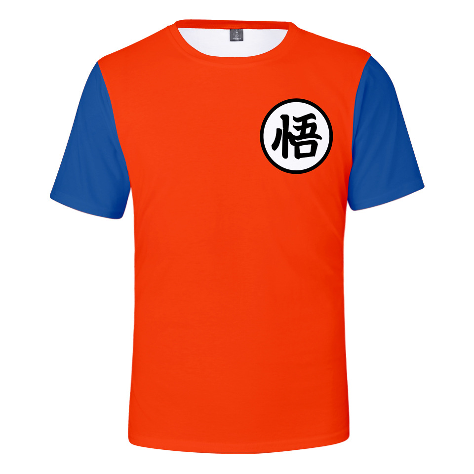 dragon ball anime 3d printed tshirt 2xs to 4xl