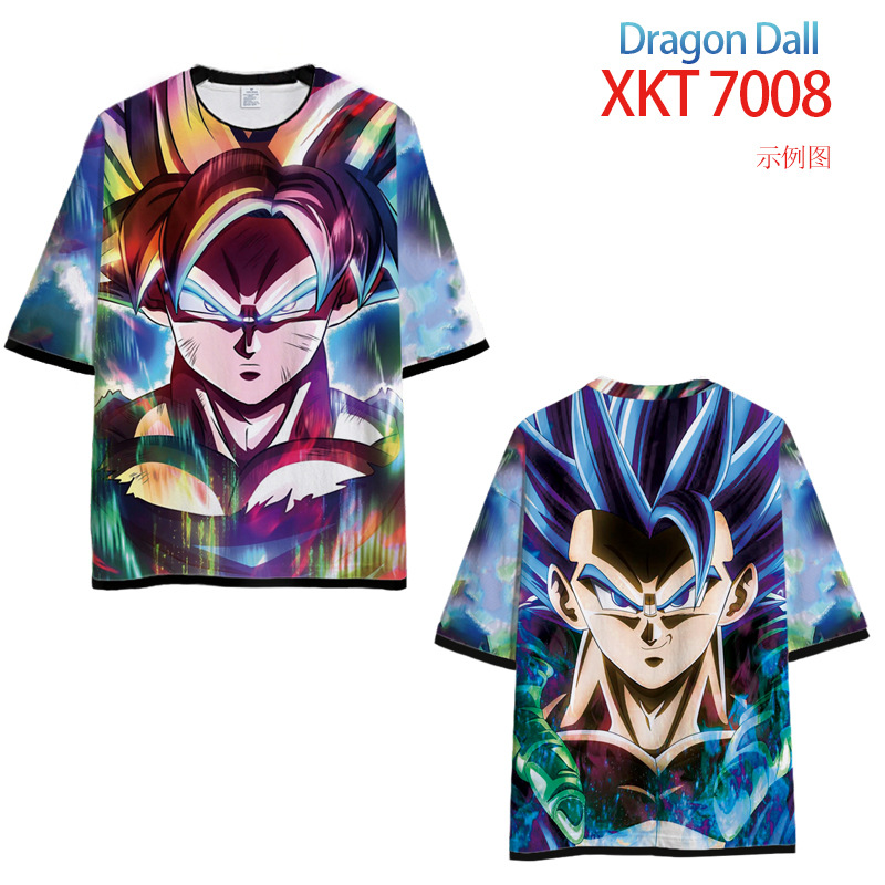 dragon ball anime 3d printed tshirt S to 6xl