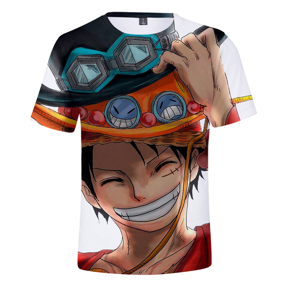 one piece anime 3d printed tshirt 2S to 4xl