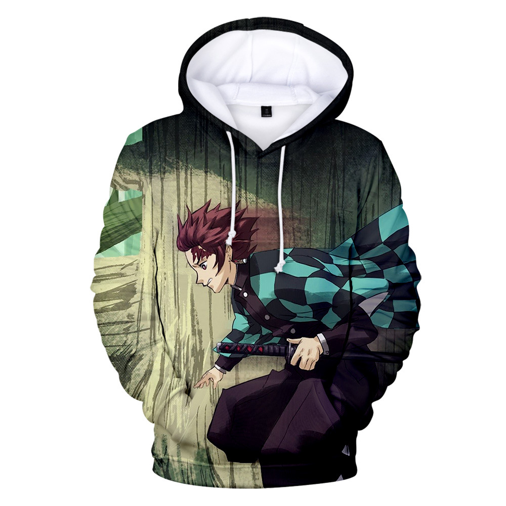 demon slayer anime 3d printed hoodie 2xs to 4xl