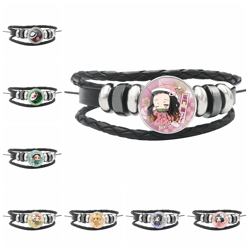 demon slayer anime bracelet