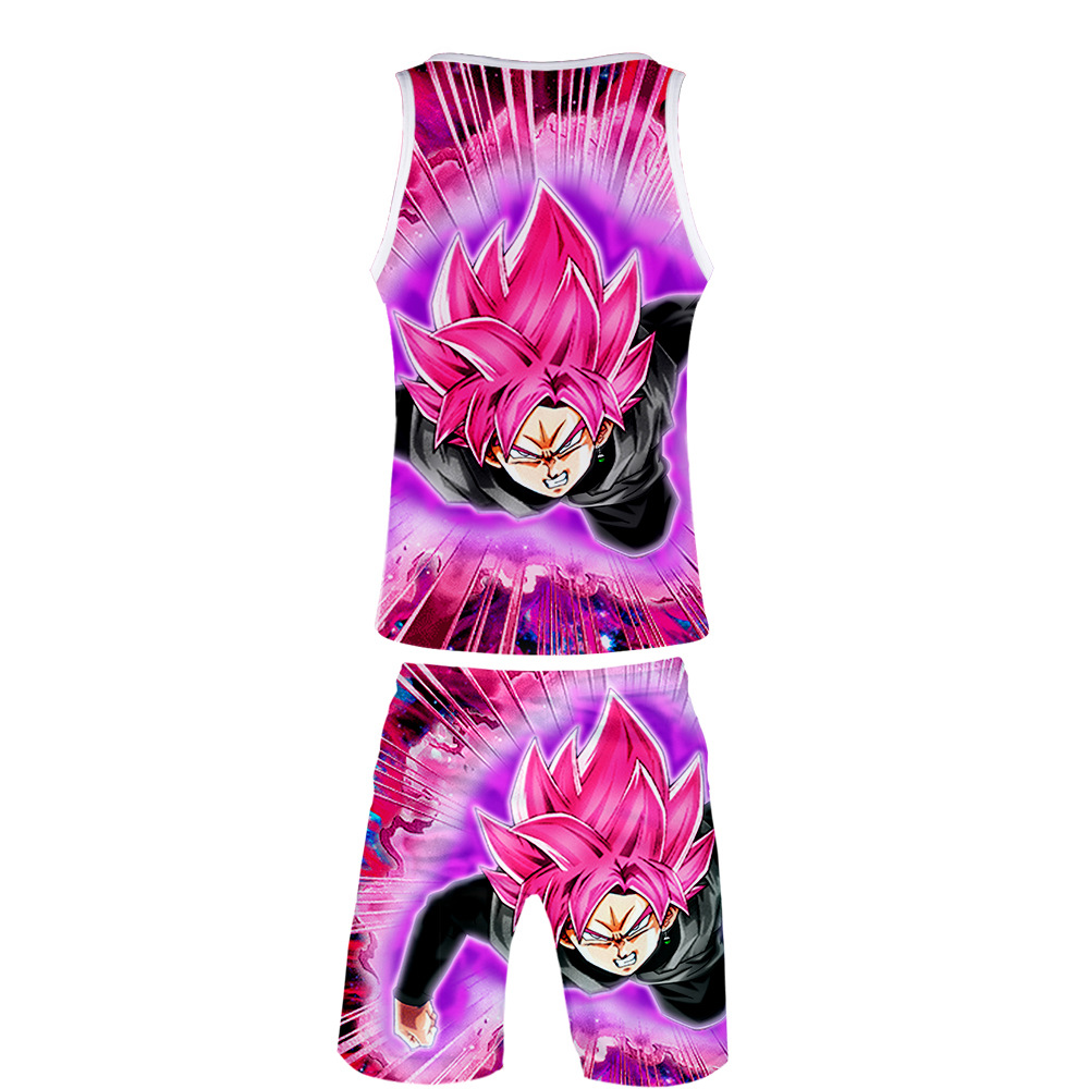 dragon ball anime 3d printed tshirt pants set 2xs to 4xl