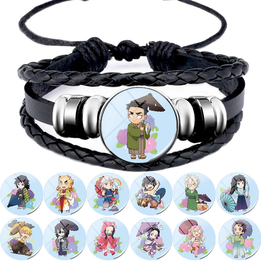 demon slayer anime bracelet