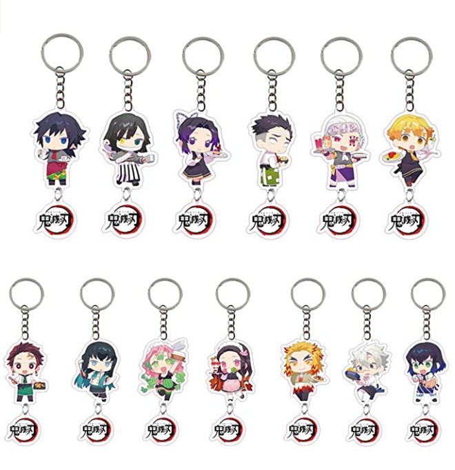 demon slayer anime keychain price for 10 pcs