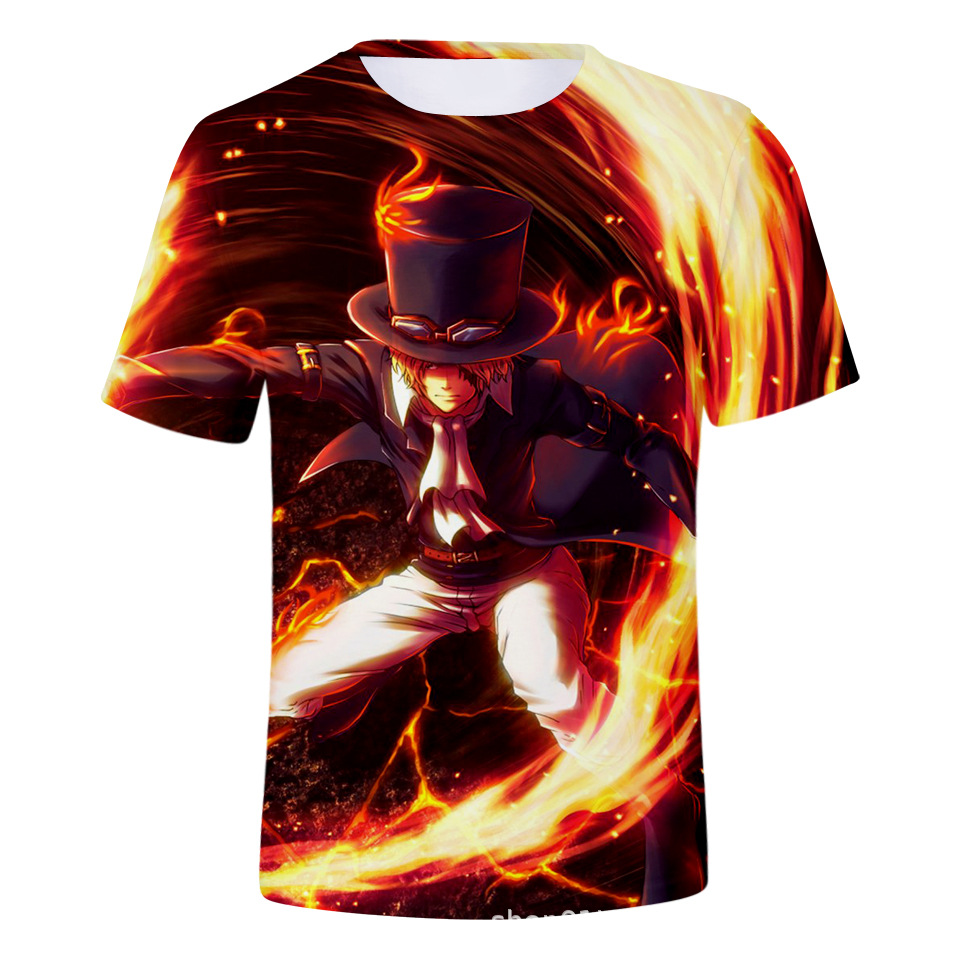 one piece anime 3d printed tshirt 2xs to 4xl