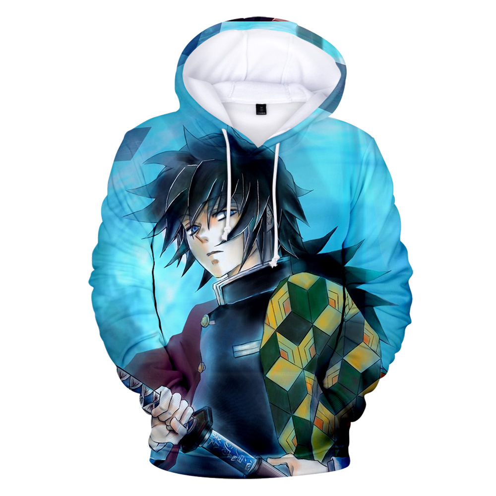 demon slayer anime 3d printed hoodie 2xs to 4xl