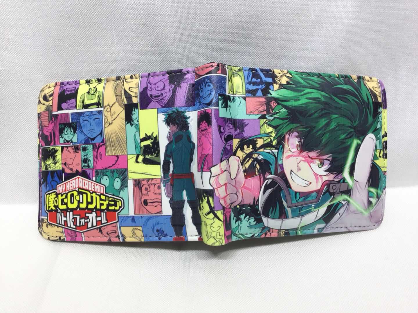 my hero academia anime wallet