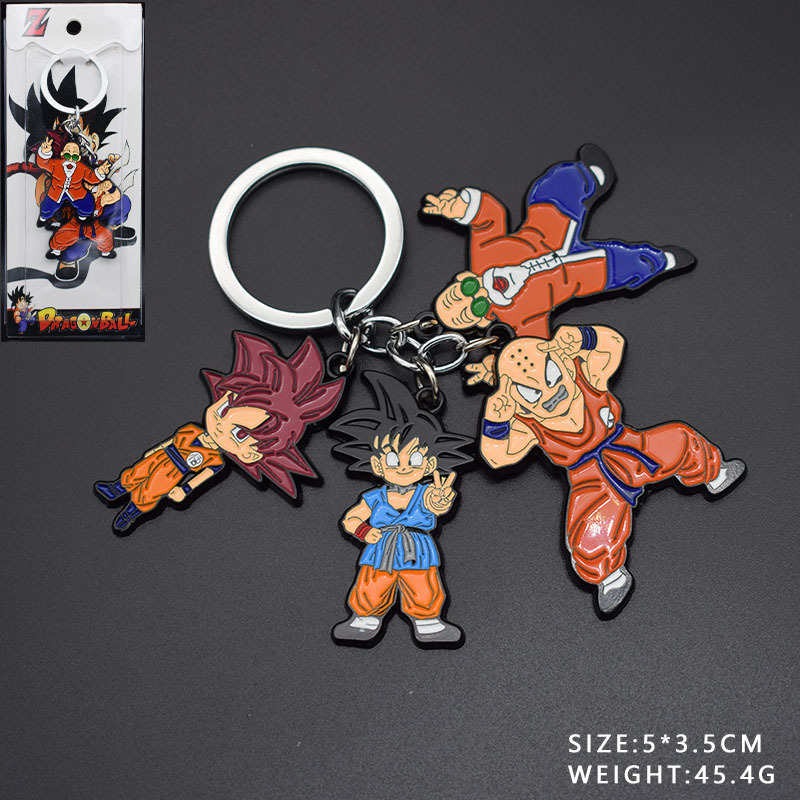 dragon ball anime keychain