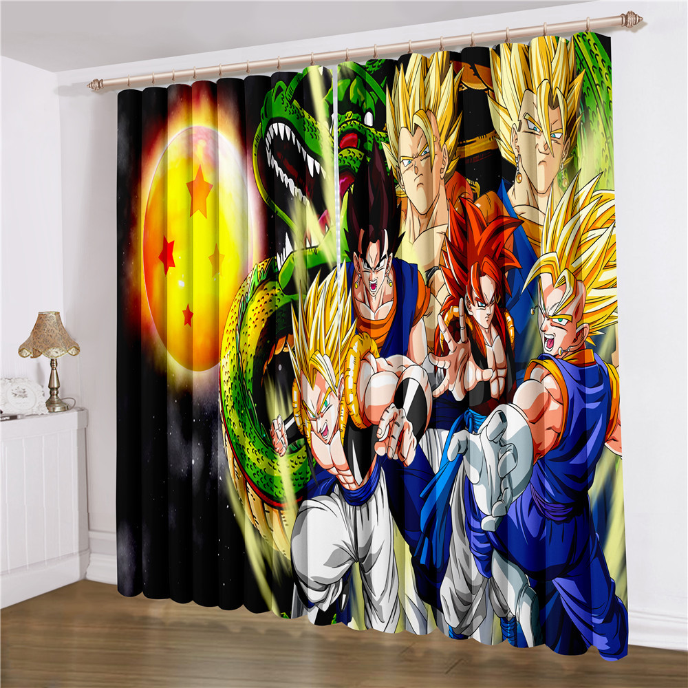 dragon ball anime curtain 320cm×270cm welcome custom design