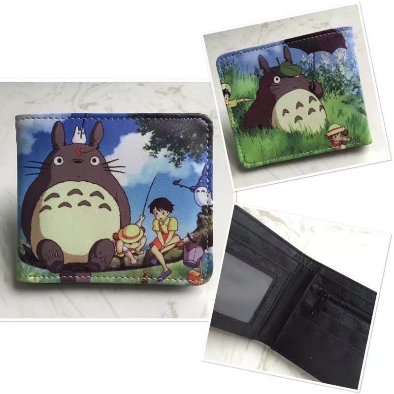 totoro anime wallet