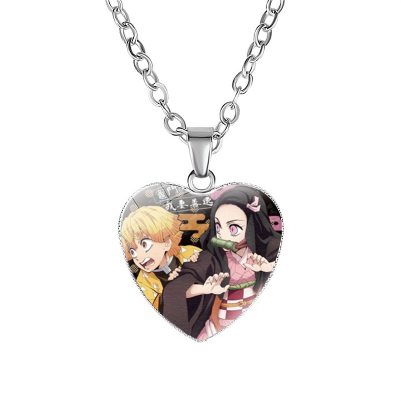 demon slayer anime necklace