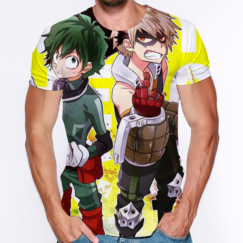my hero academia anime tshirt