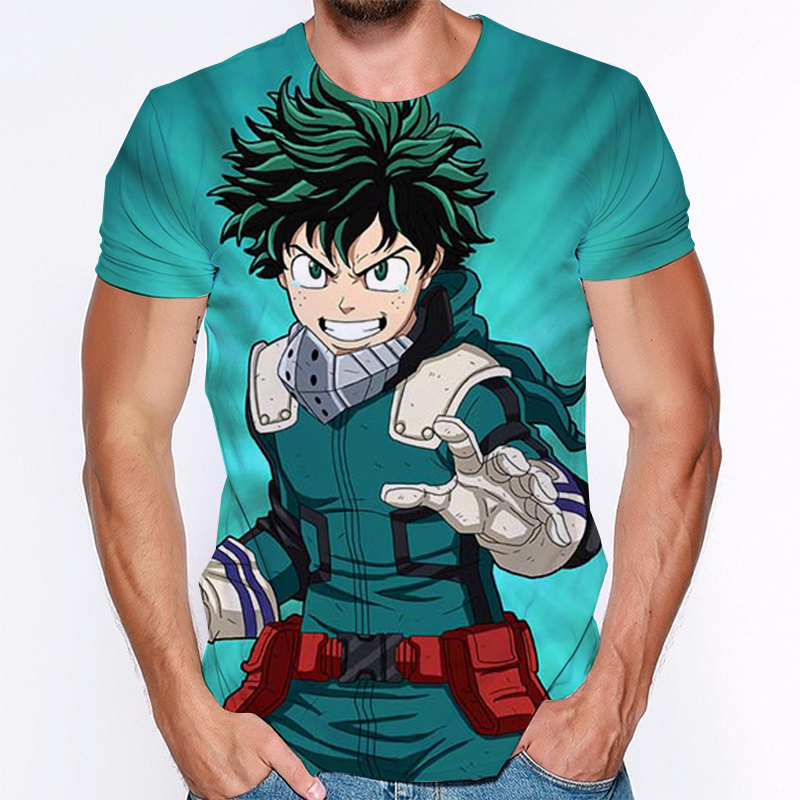 my hero academia anime tshirt