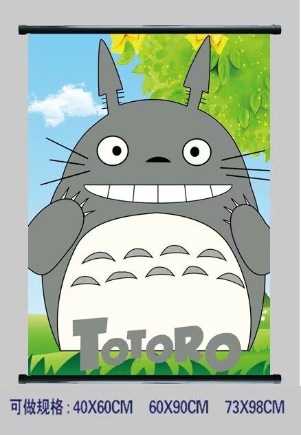 totoro anime wallscroll 60*90cm