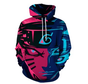 naruto anime 3d printed hoodie 2xs to 4xl