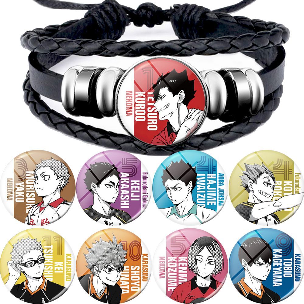 haikyuu anime bracelet