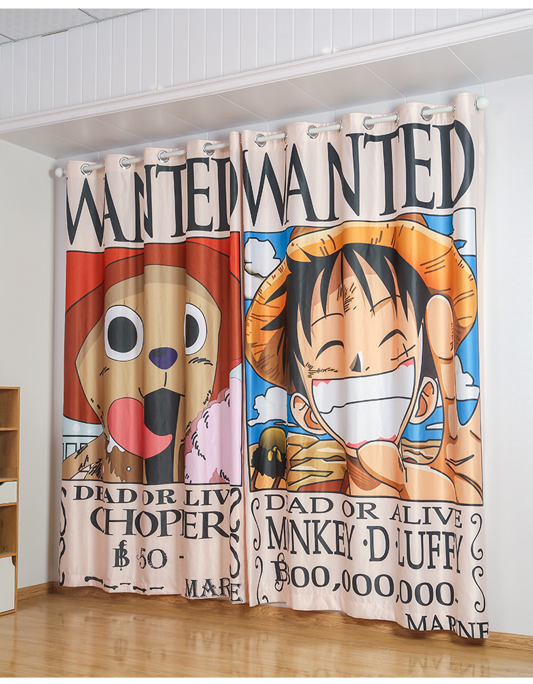 one piece anime curtain 320*270cm