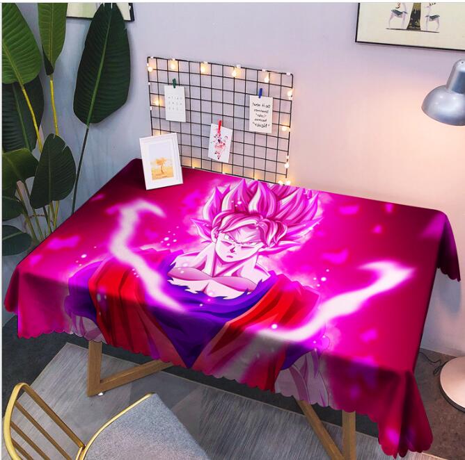 dragon ball anime 3d printed table cloth 130*180 welcome custom design