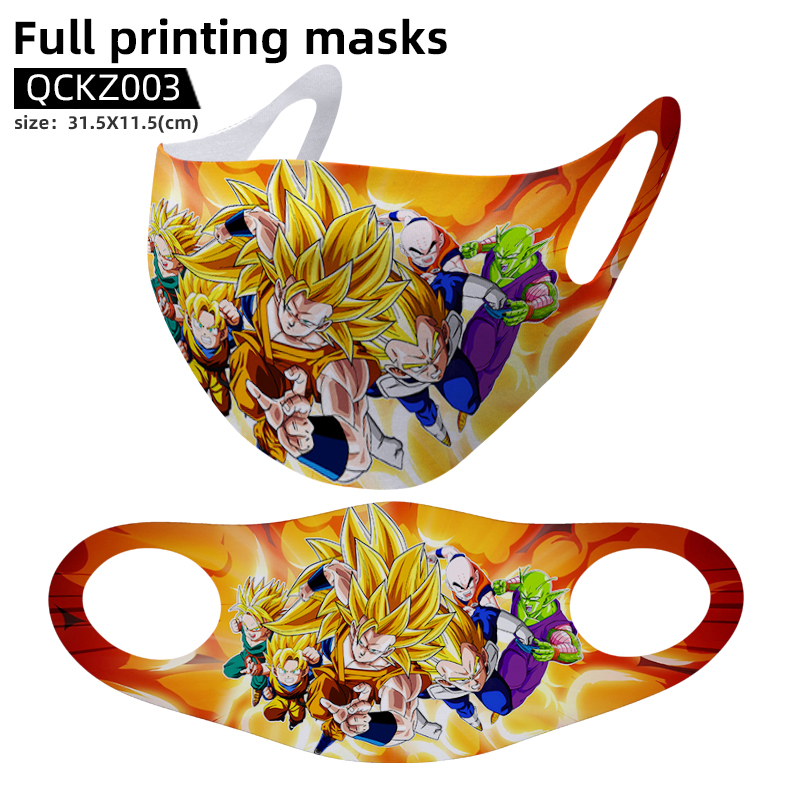 dragon ball anime mask