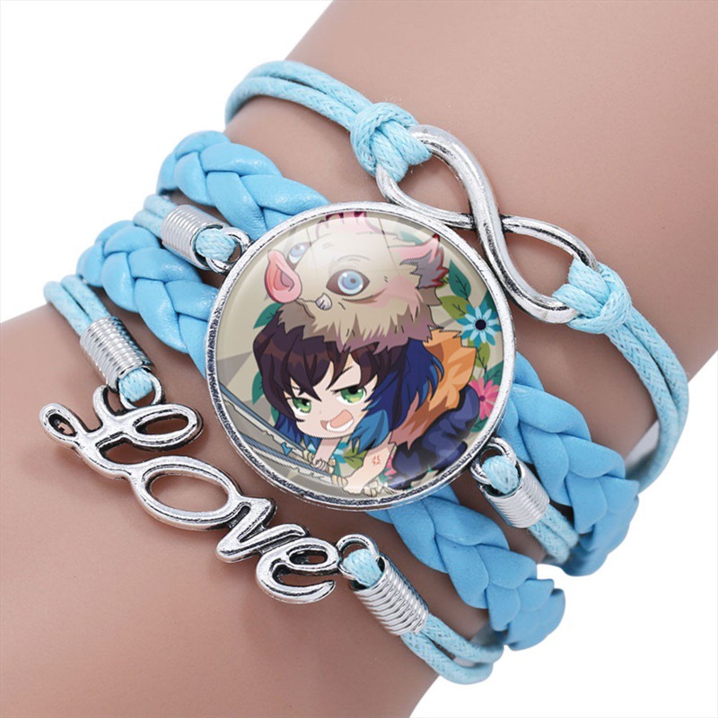 demon slayer anime bracelet