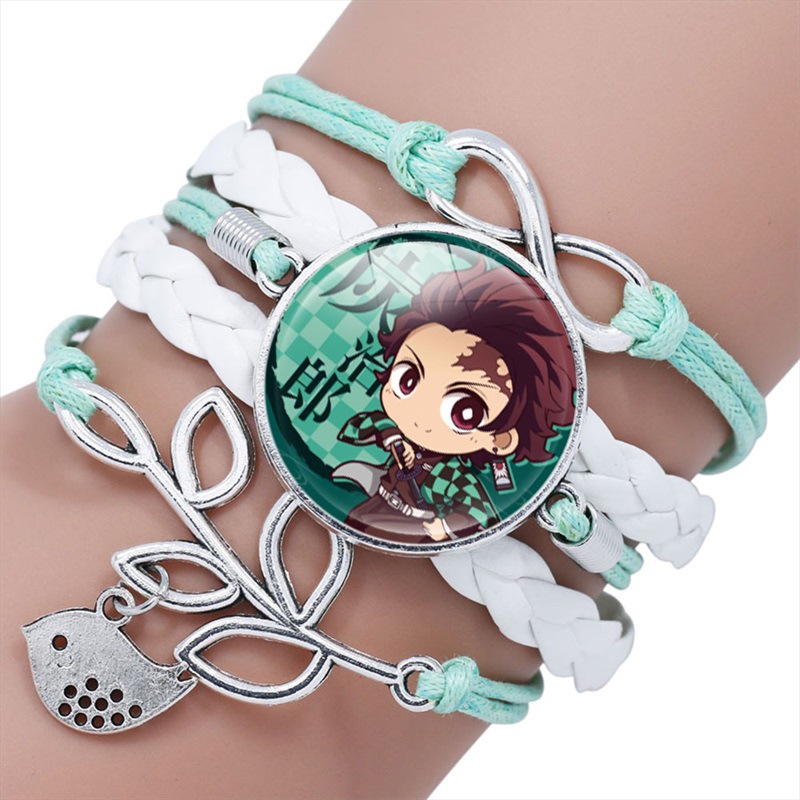 demon slayer anime bracelet