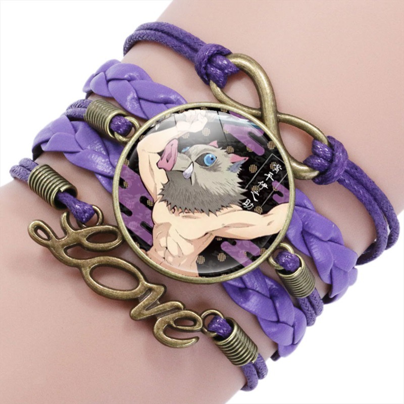 demon slayer anime bracelet