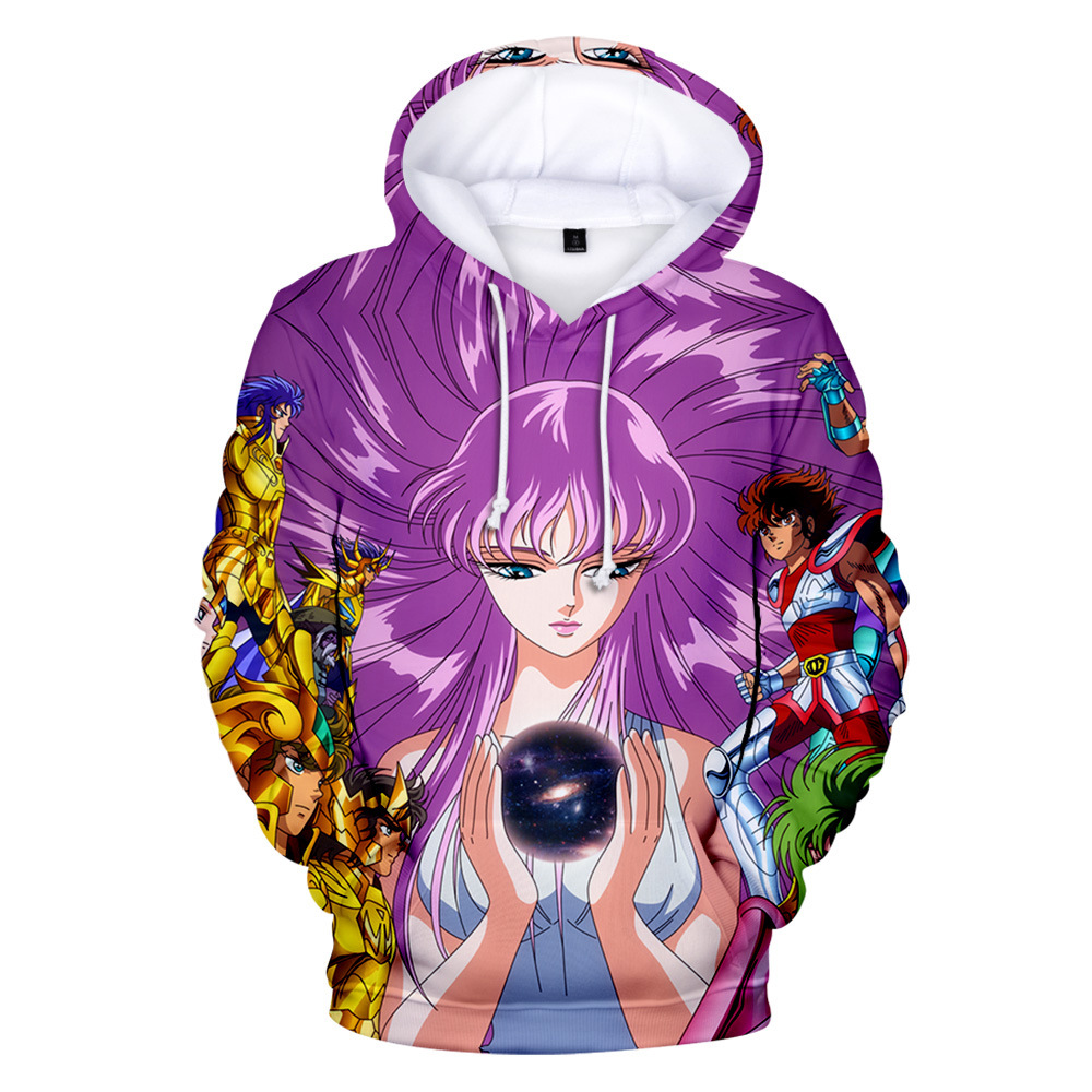 saint seiya anime 3d printed hoodie 2xs to 4xl