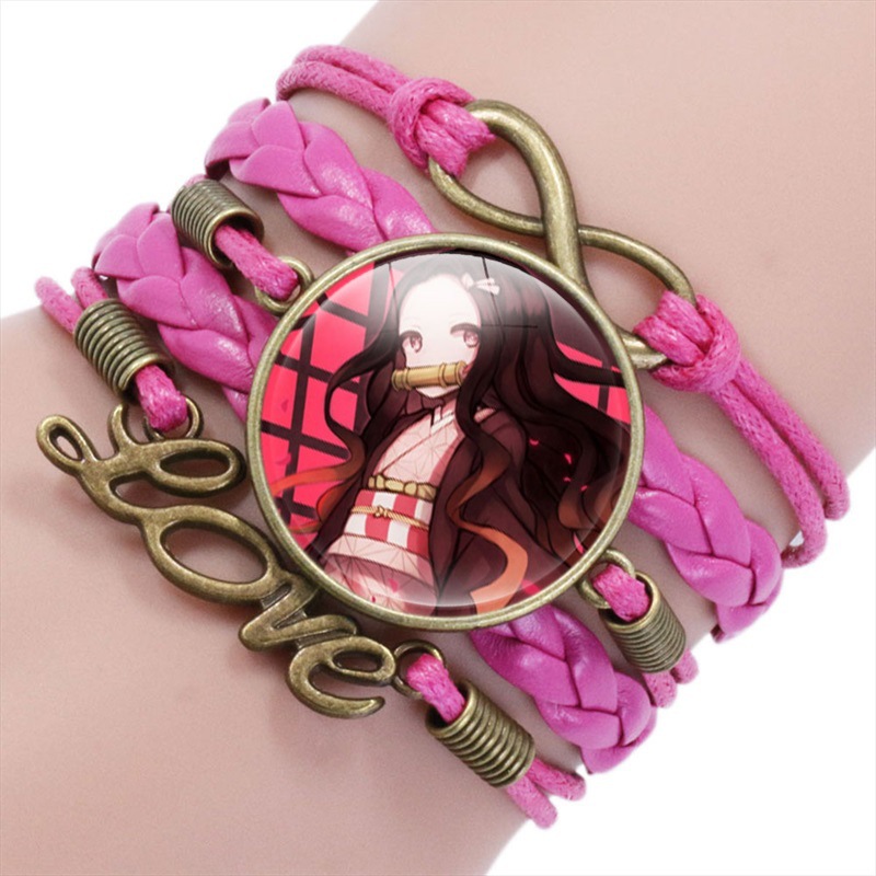 demon slayer anime bracelet