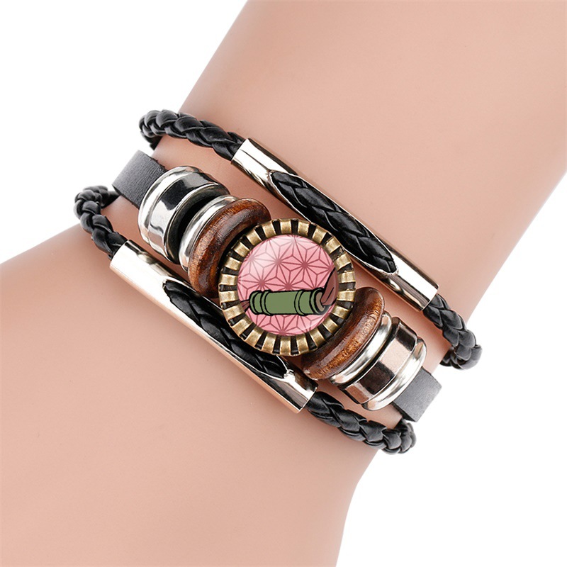 demon slayer anime bracelet