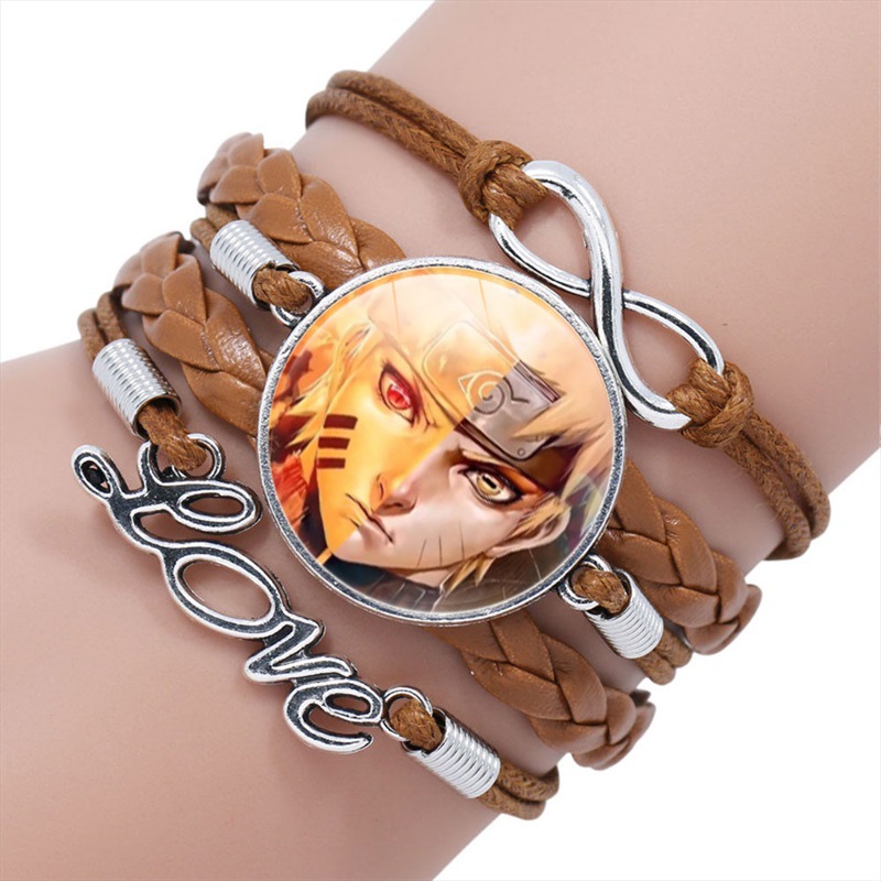 naruto anime bracelet