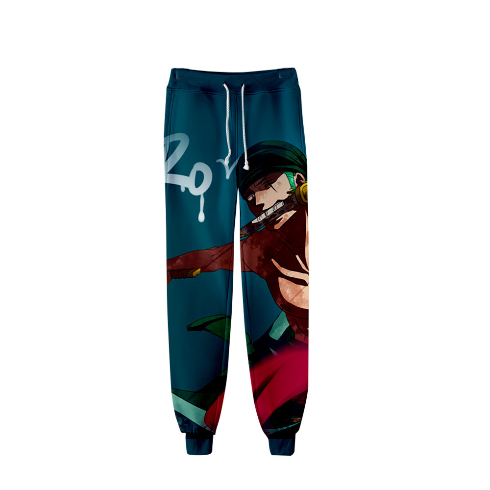 one piece anime 3d printed pants 2xs to 4xl