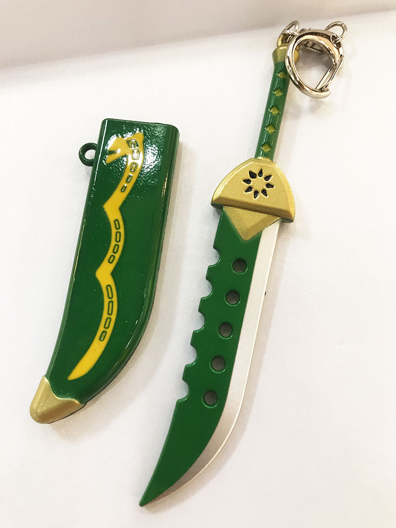 The Seven Deadly Sins anime knife key chain